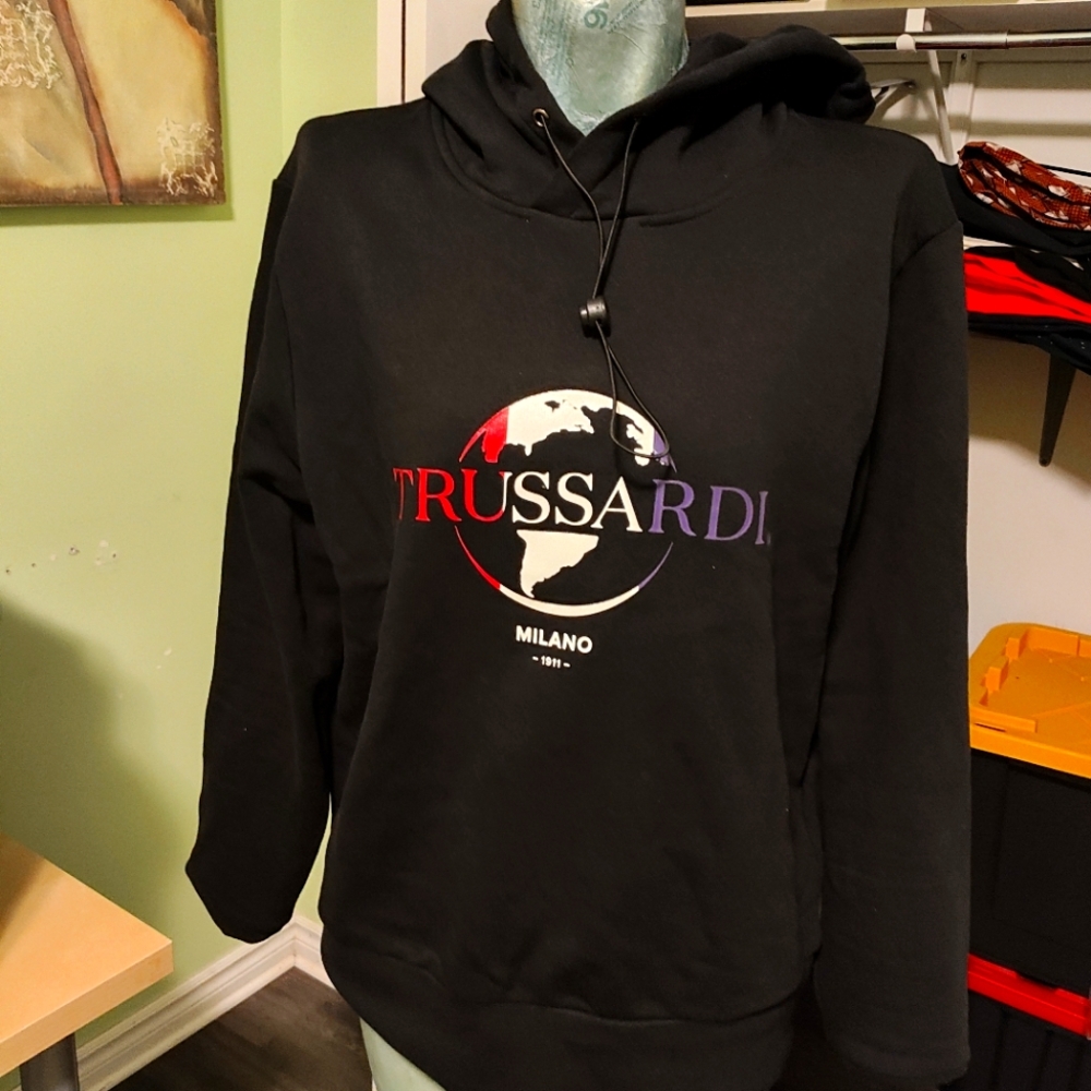 NWT Trussardi Hoodie L